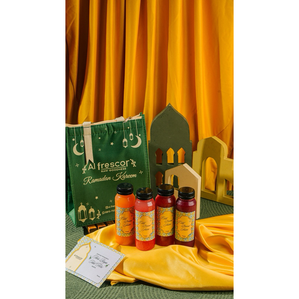 Hampers Lebaran - Hampers Glow  Cold Pressed Juice