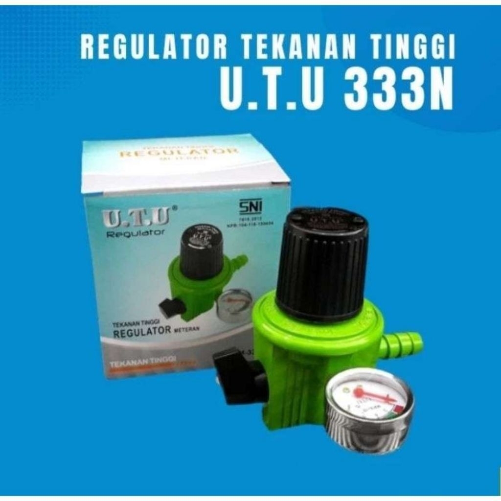 Regulator UTU 333 High Pressure Tekanan Tinggi Meter