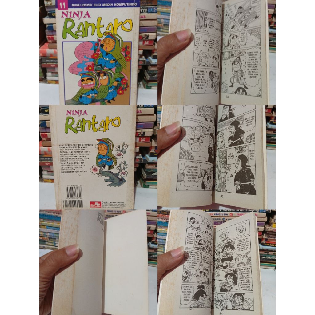 Komik Ninja Rantaro 11 (Kolpri)