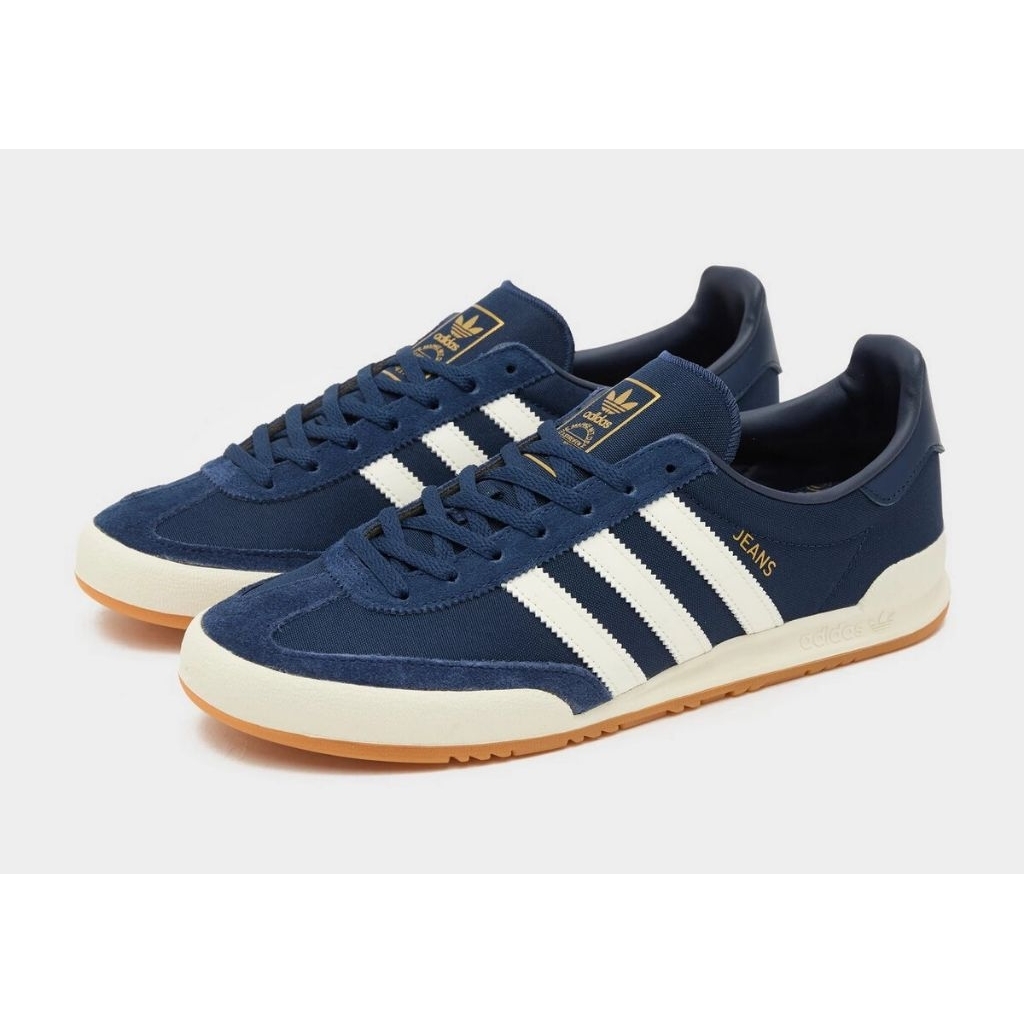 ADIDAS JEANS CORDURA BLUE WHITE GUM Sneakers Adidas Pria Jeans