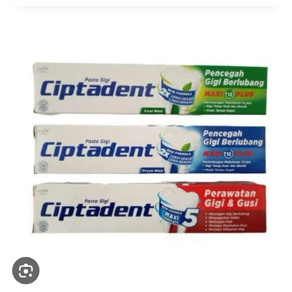 Ciptadent 75gram Cool Mint Fresh / Pasta Gigi Ciptadent 75gr