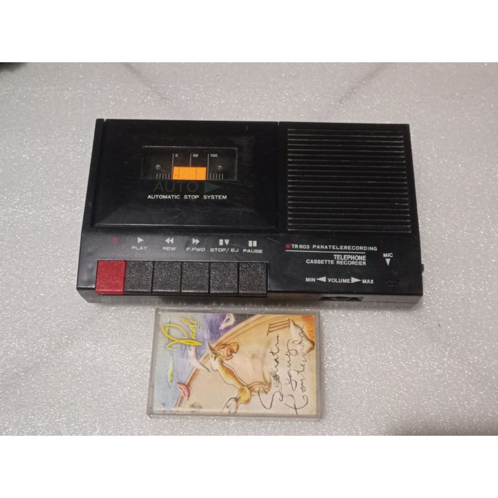 Panafone TR 603 cassette recorder (Perlu Service)