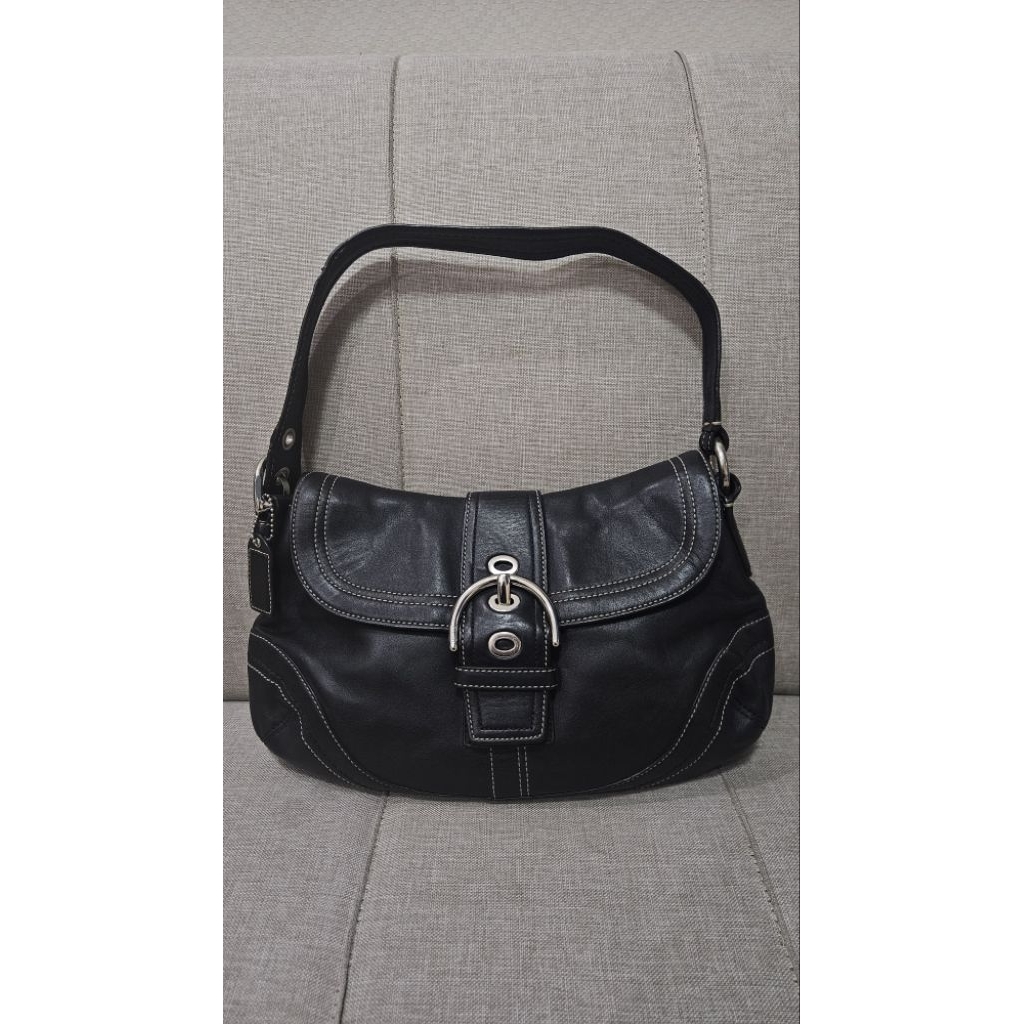 coach vintage soho black