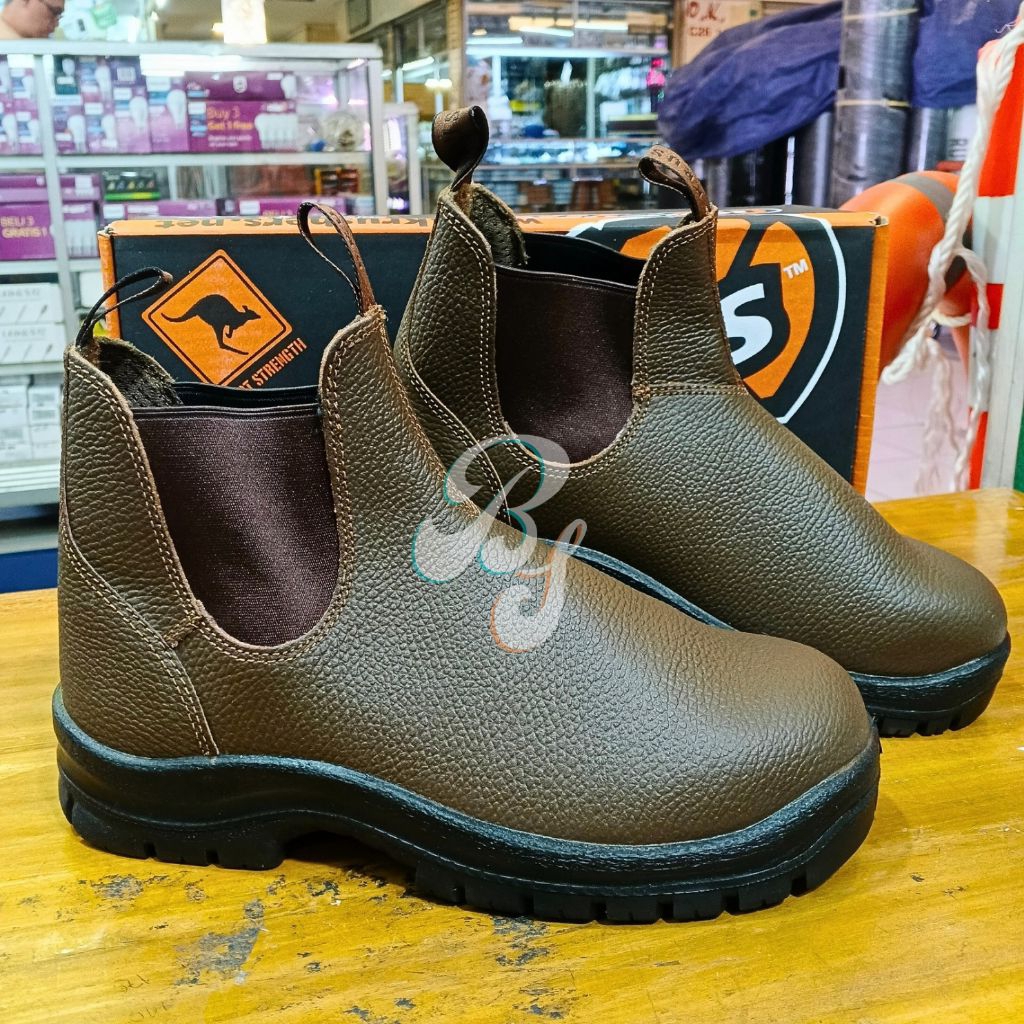 Sepatu Safety KRUSHERS NEVADA Original - Safety Shoes Krushers Original Berkualitas