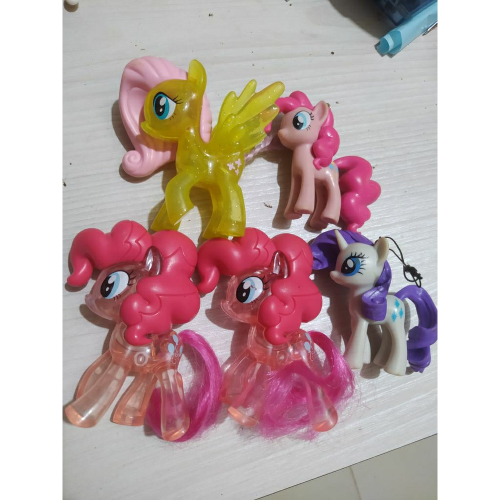 Figure Little Pony / Kuda Pony Mainan Anak McD