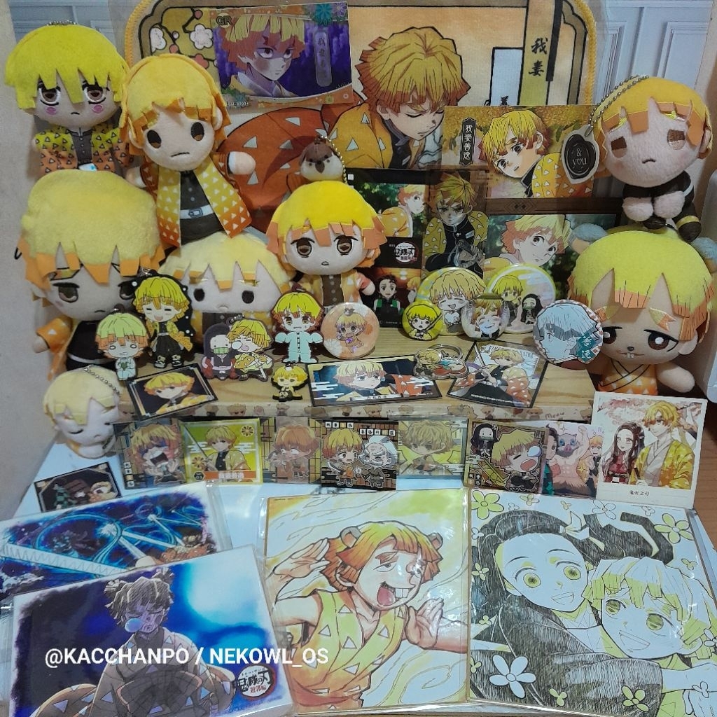 [UPDATE] AAB Zenitsu Agatsuma Kimetsu No Yaiba Official Merchandise KNY Merch Demon Slayer DS Tomonu