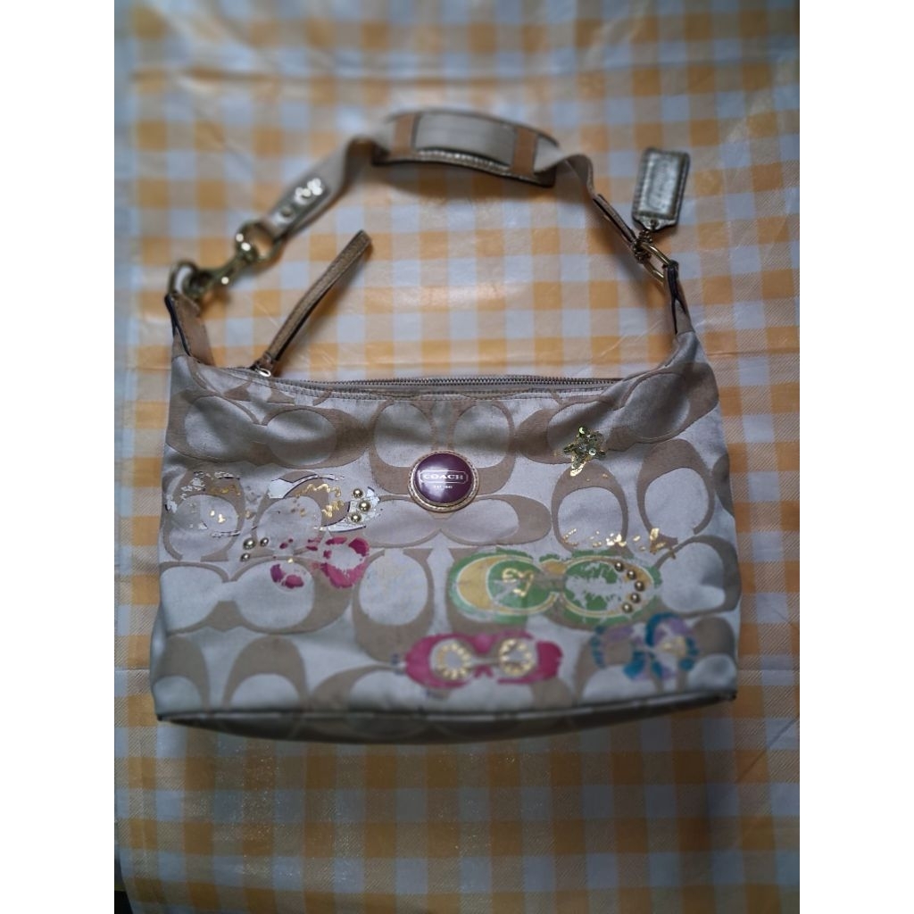 Coach Shoulder Bag Original – Preloved Coach Print