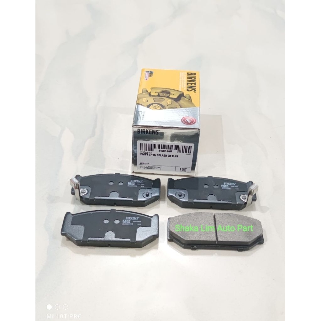 BRAKE PAD FRONT Kampas Rem Depan Suzuki Swift Splash 55810 - 71L02 BIRKENS
