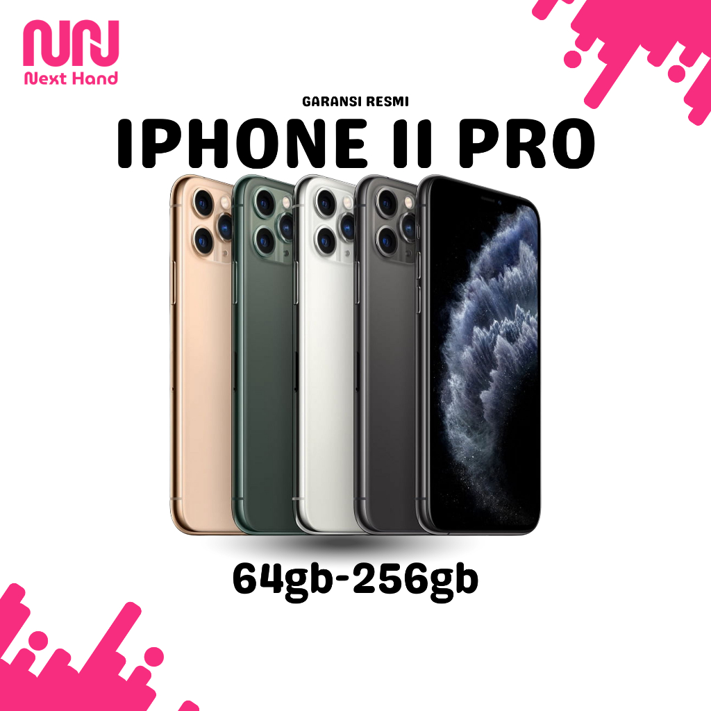 IBOX | iPhone 11 PRO 64GB | 256GB Second Mulus Bergaransi