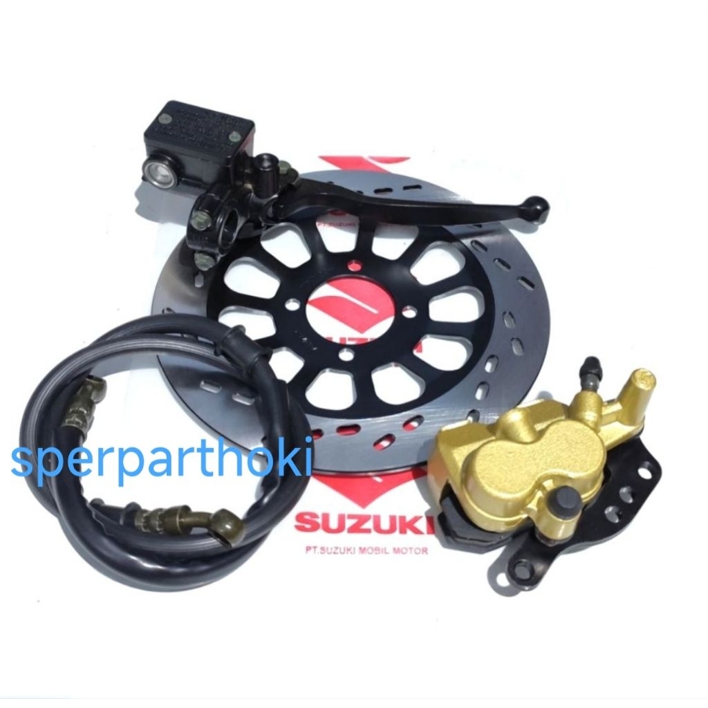 paketan fullset kaliper depan suzuki shogun 110,shogun 110 new,shogun kebo