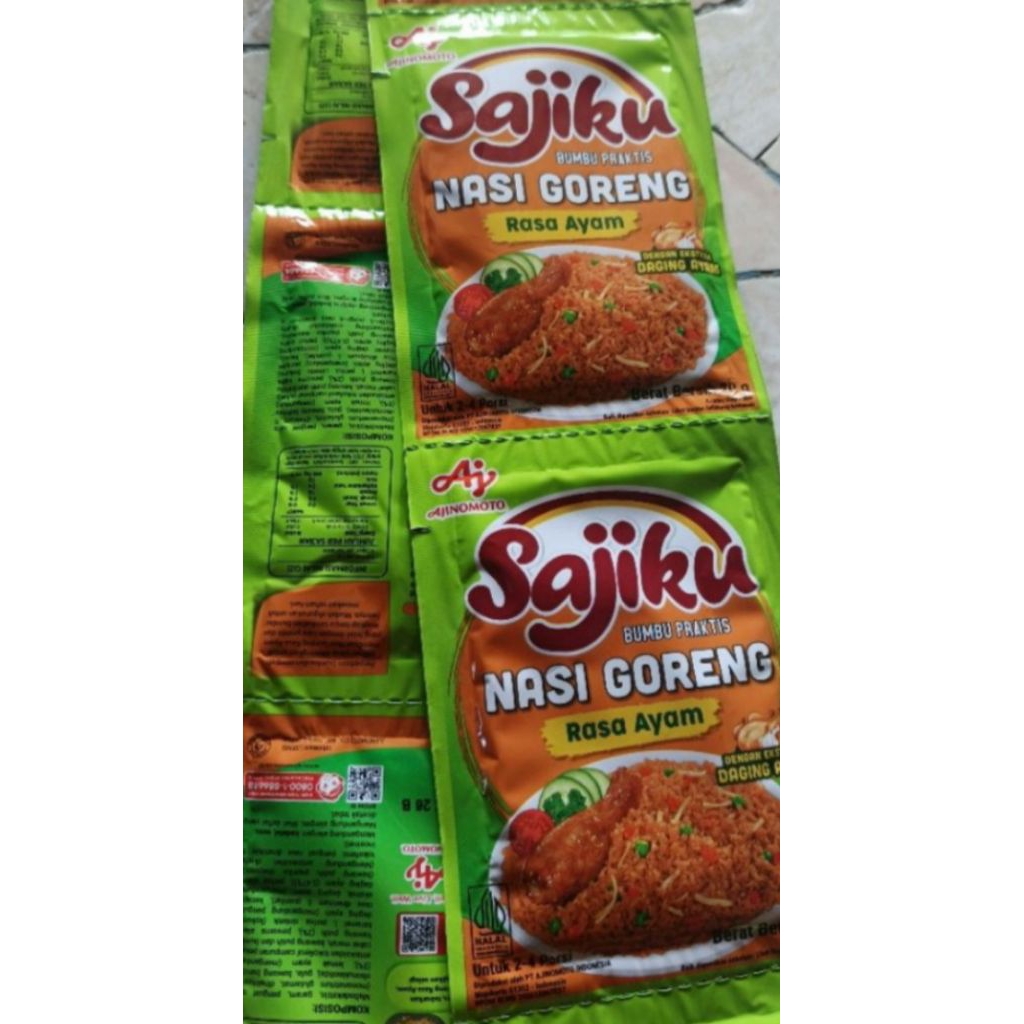 1 Renceng Sajiku Nasi Goreng Rasa Ayam