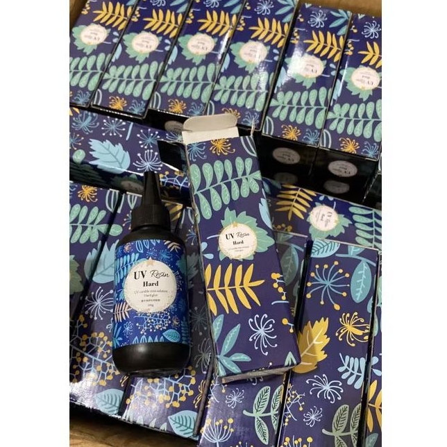 UV RESIN HARD TYPE ( 100GR) × QUICK CURING