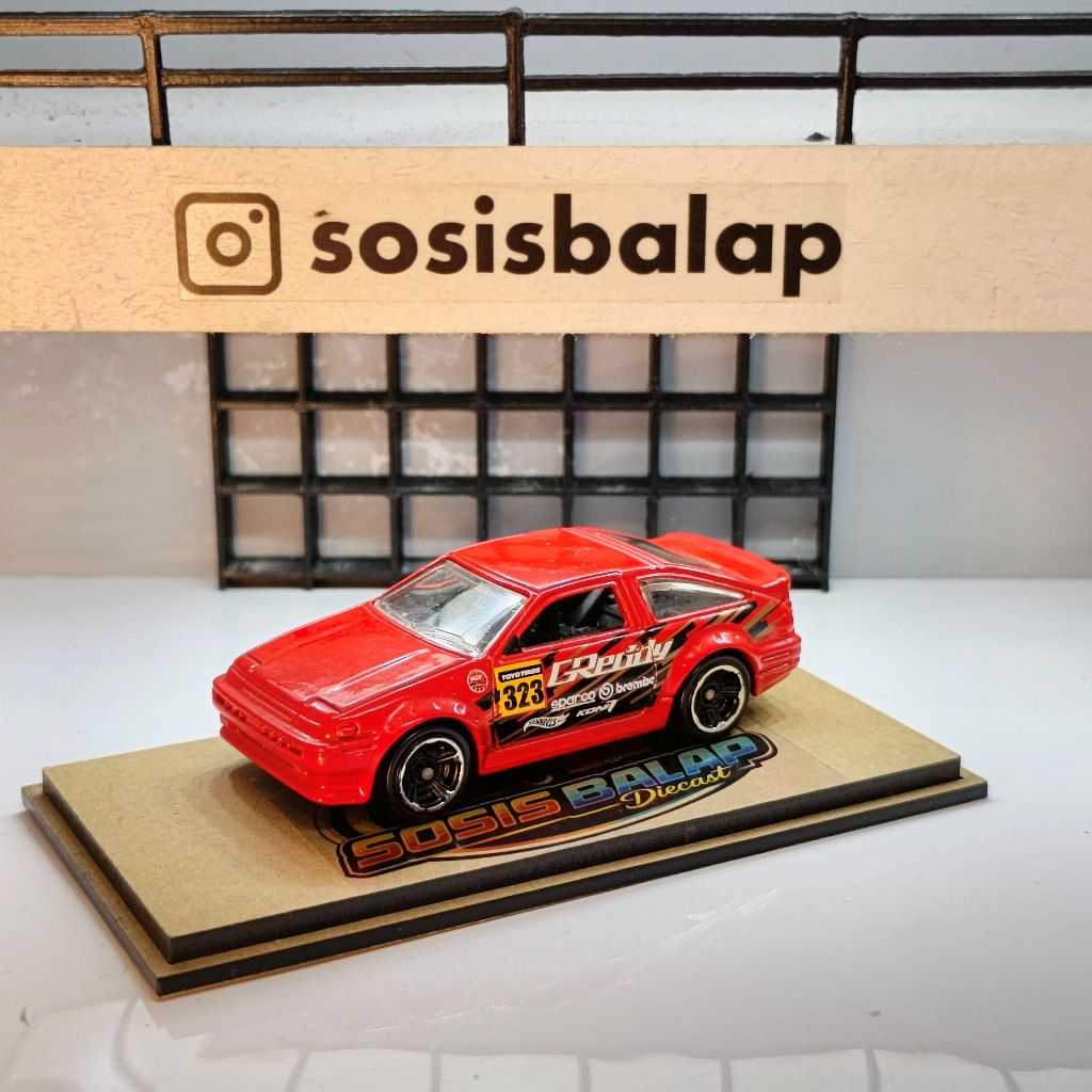 HOTWHEELS JDM LOOSE PACK TOYOTA AE-86 COROLLA