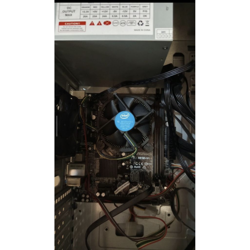 mobo h81 + i5 4570