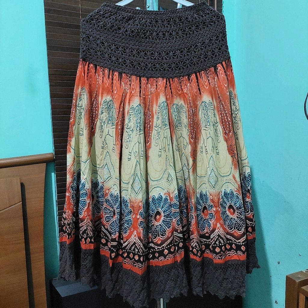 Preloved Rok vintage/ethnic/bohemian style