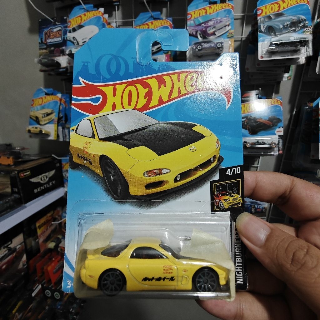 Hot Wheels '95 Mazda Rx-7 RX7 FD Kuning
