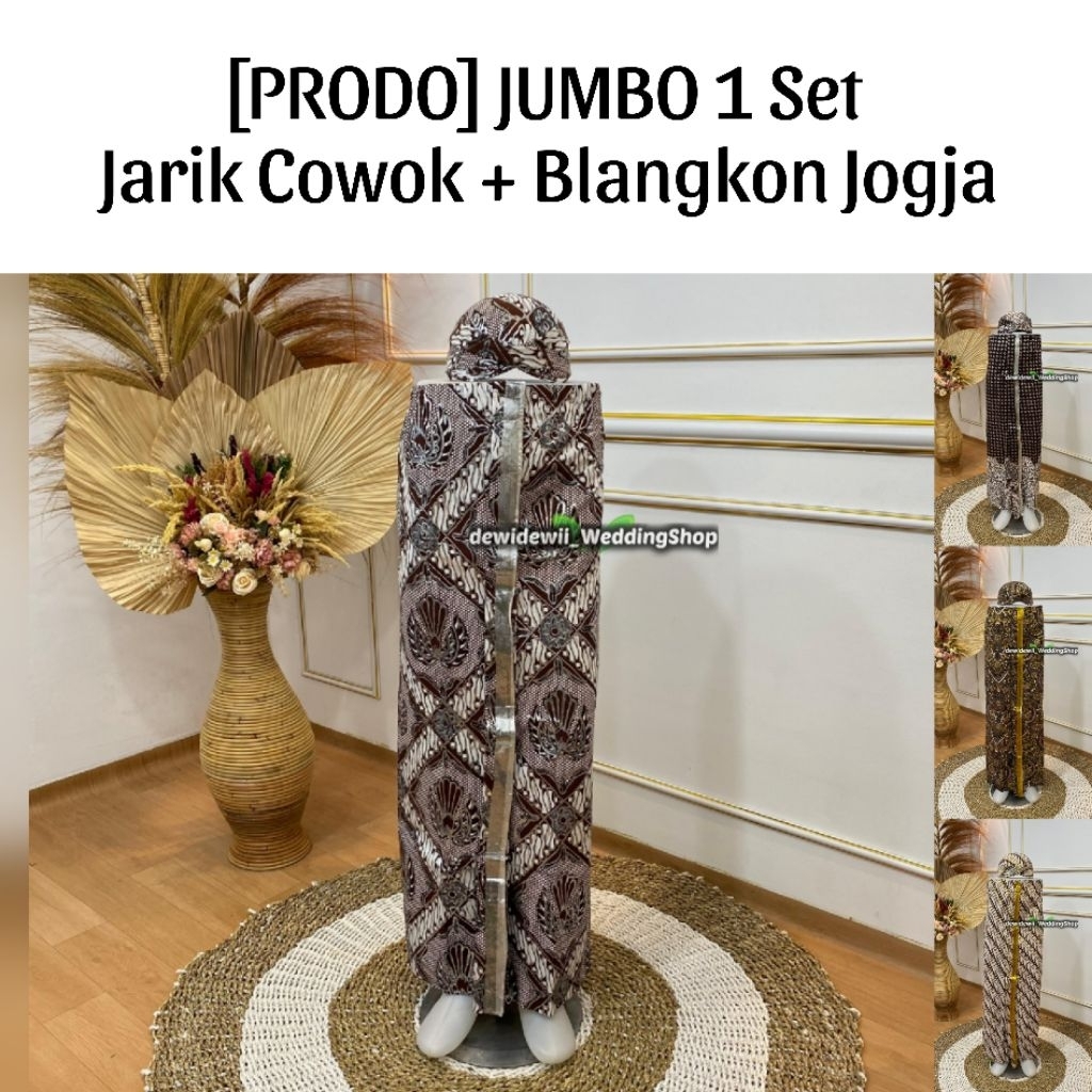 [PRODO] JARIK INSTAN COWOK JUMBO • Jarik Pengantin Prodo - Full Gliter | ~jbj