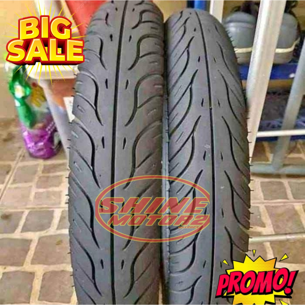 Promo Sepasang Ban Motor Metik Beat Vario Mio Scoopy Tubles