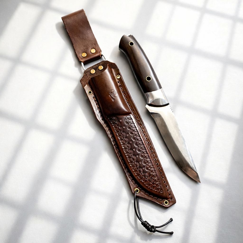 pisau camping survival buschraft baja hss