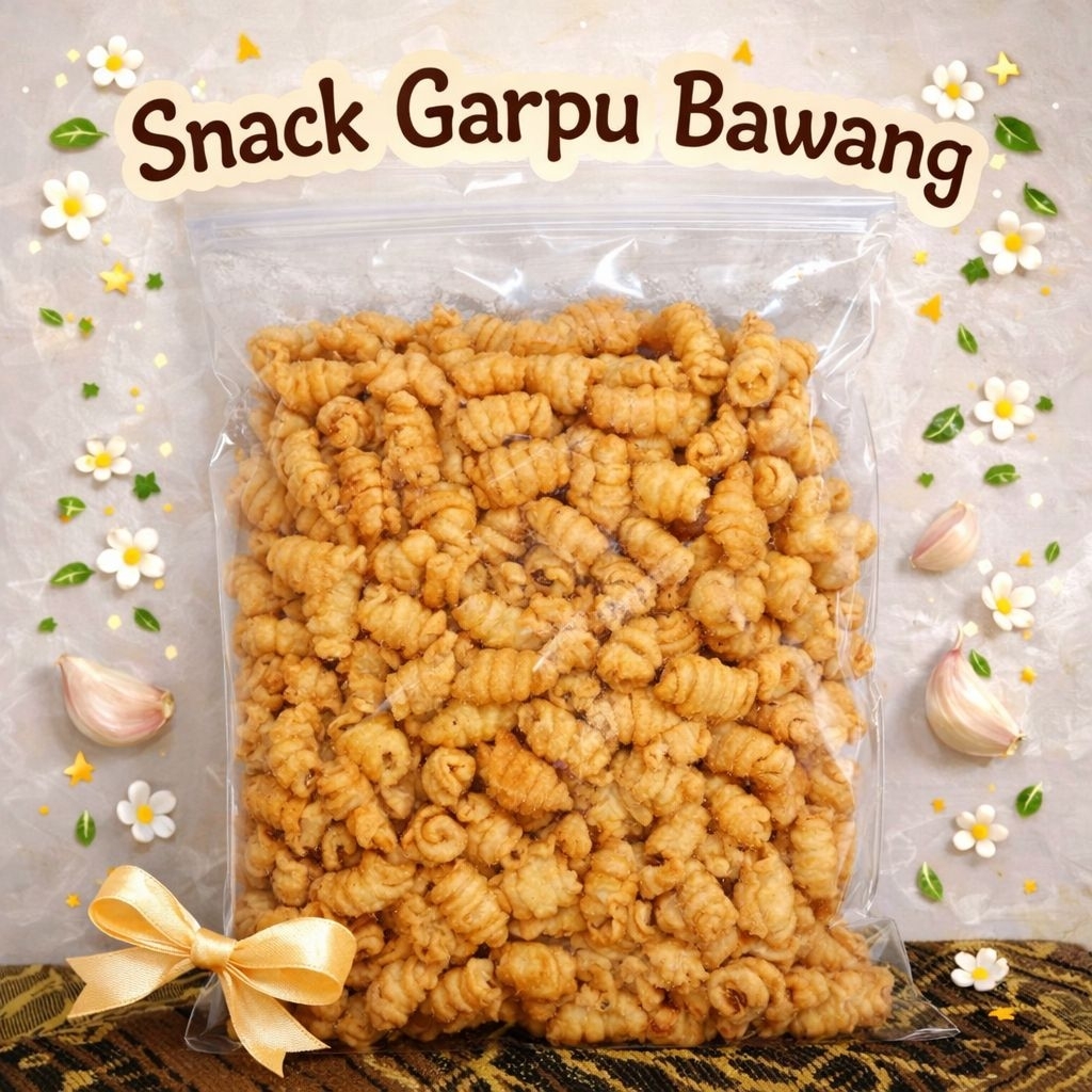 kue garpu bawang/kue siput bawang/homemade/kemasan 1 kilo