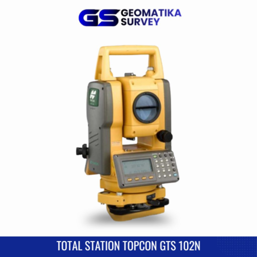 Total Station Topcon GTS 102N Laser
