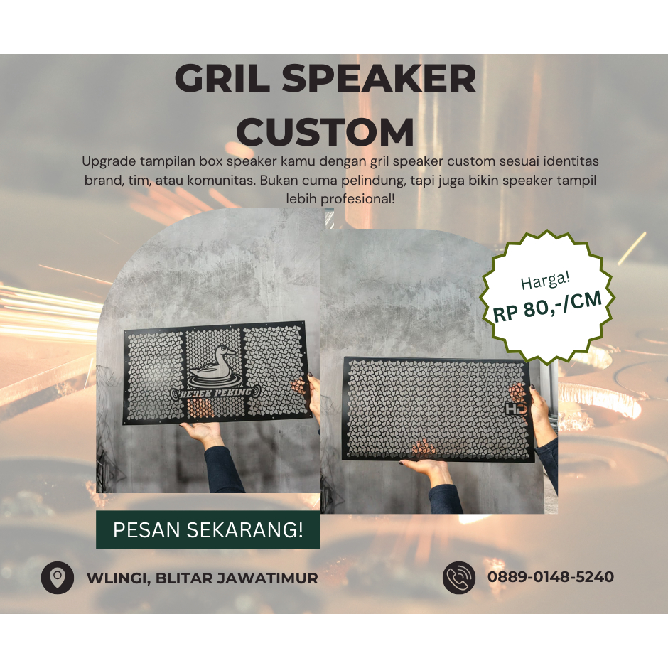 gril speaker custom