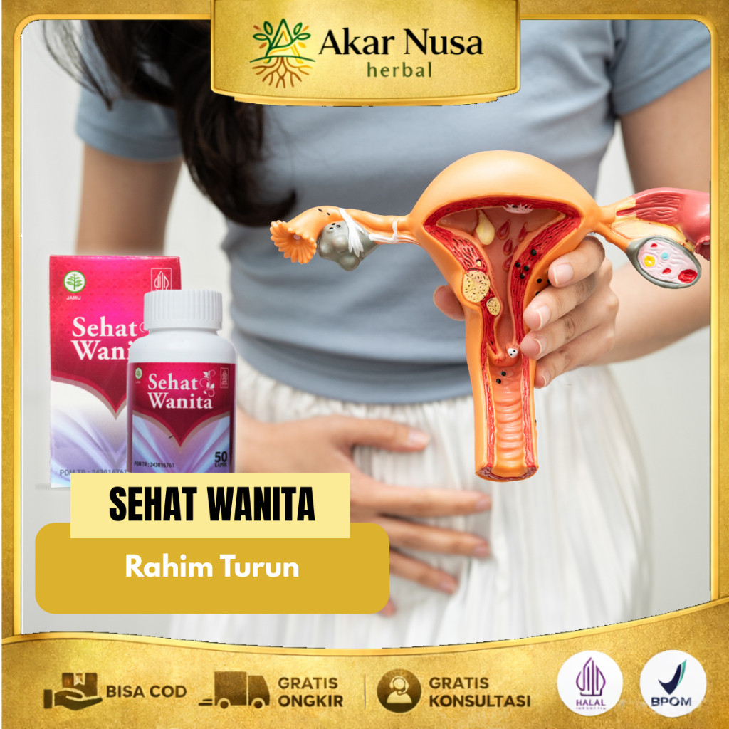 Obat Rahim Turun Peranakan Obat Turun Rahim Obat Otot Rahim Kendur - Sehat Wanita 100% Ori