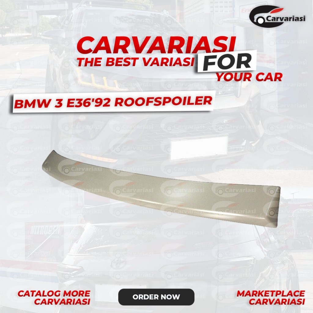 Spoiler E36 1992 Spoiler BMW E36'92 AC Roofspoiler U ABS PLASTIK