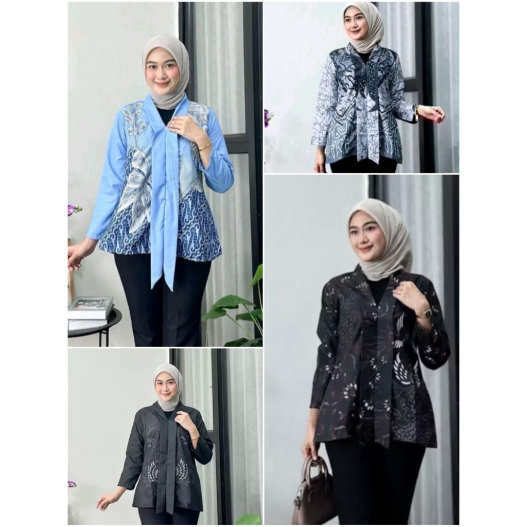 BATIK KANTOR MODEL KEBAYA style modern