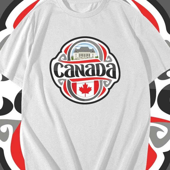 BAJU - KAOS SUVENIR CANADA TANPA LABEL UNTUK OLEH-OLEH - TSHIRT CANADA SOUVENIR