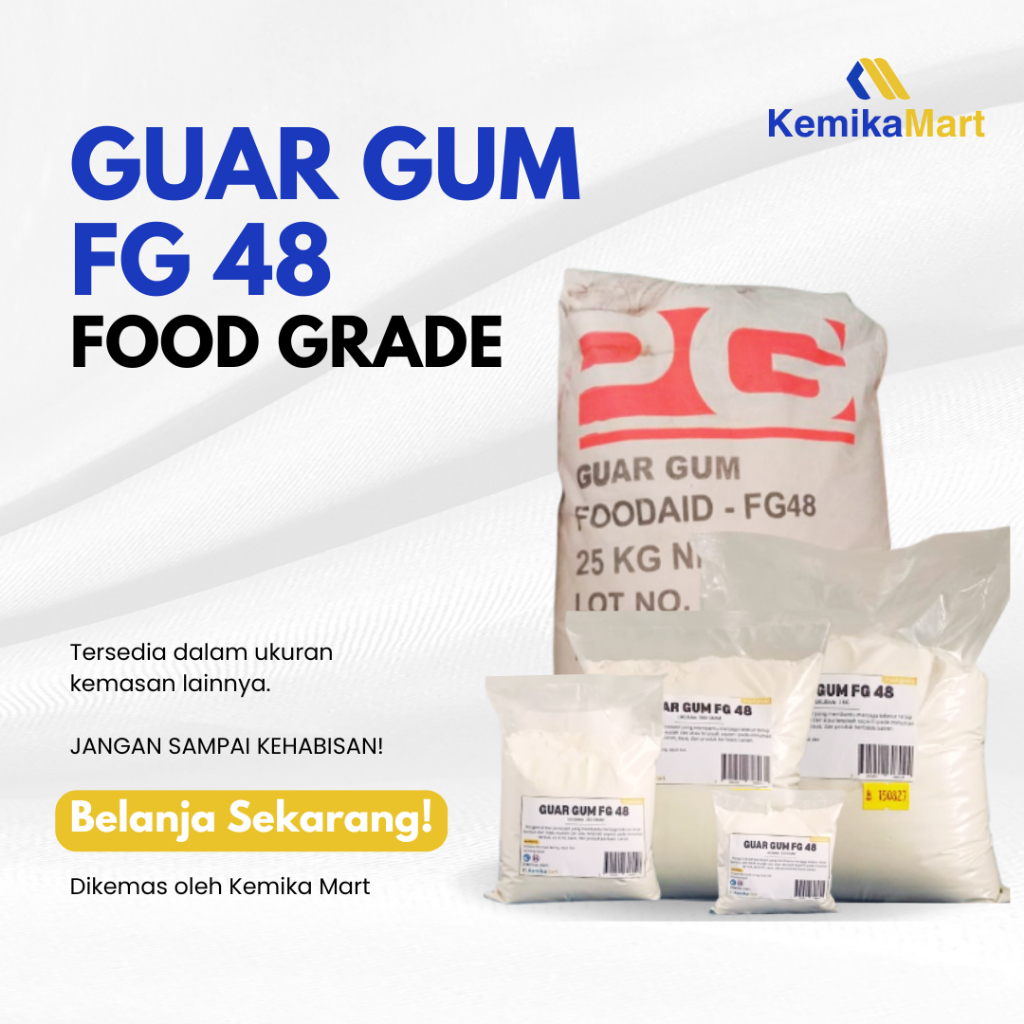Gum Guar / Guar Gum FG 48 Food Grade