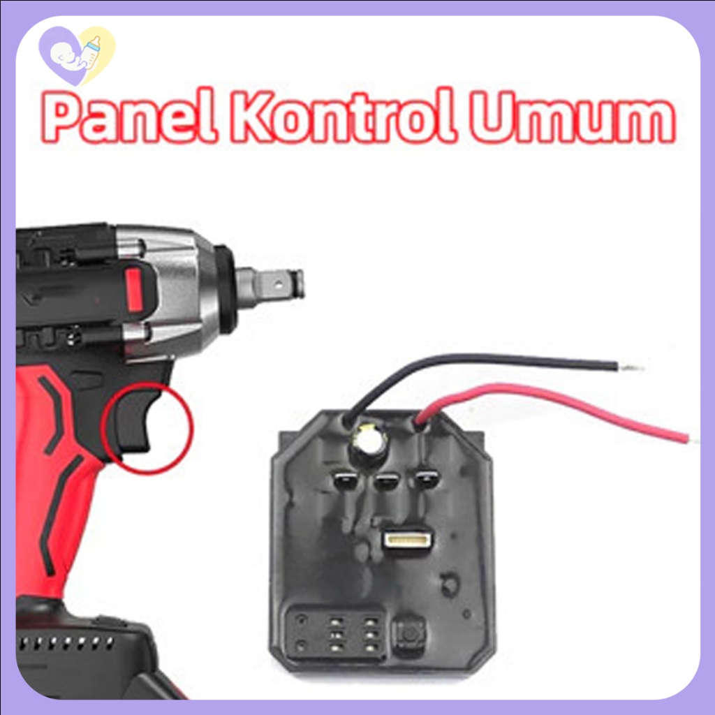 [COD] Saklar Modul Impact Wrench JLD Esc Speed Controller Impact Wrench Drill Brushless JLD Switch