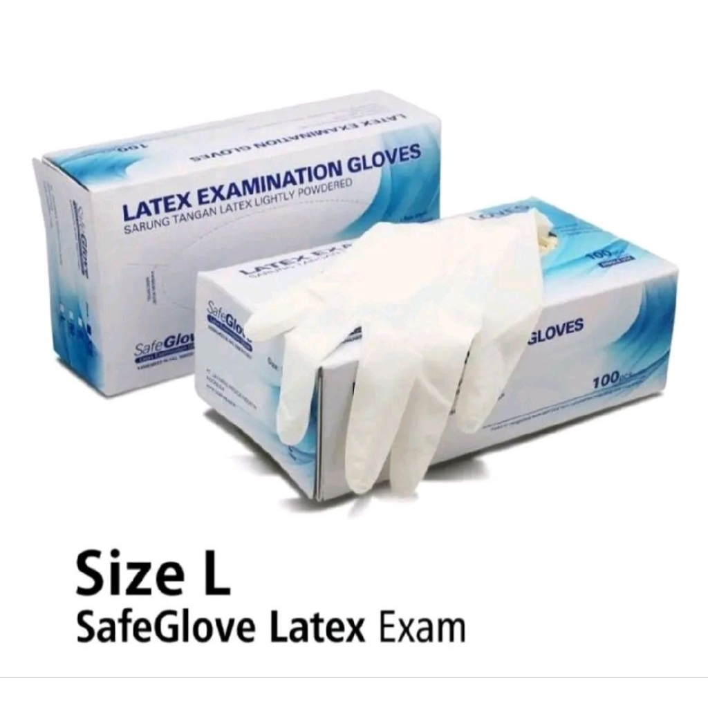sarung tangan latex / sarung tangan latex medis / sarung tangan powder / glove latex