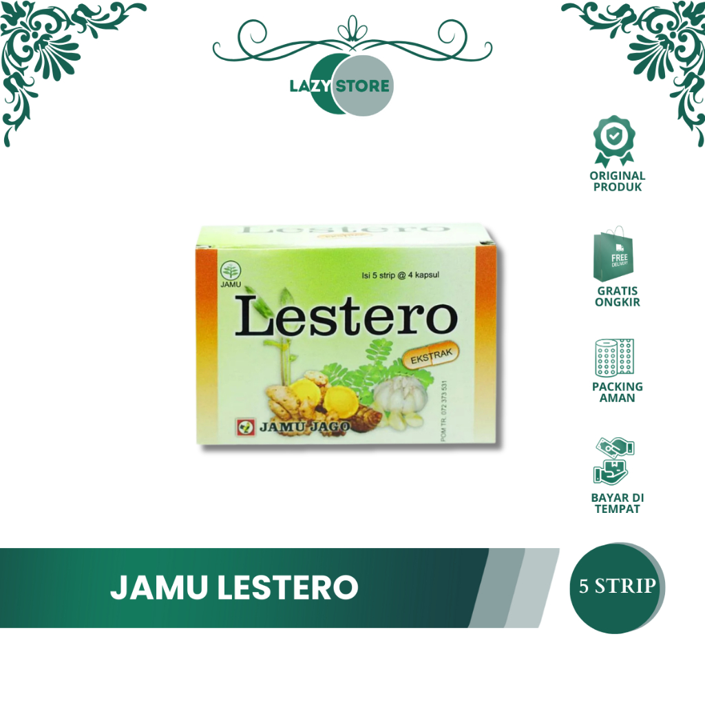 JAMU LESTERO KAPSUL HERBAL– Jamu Tradisional | by Jamu Jago | Original