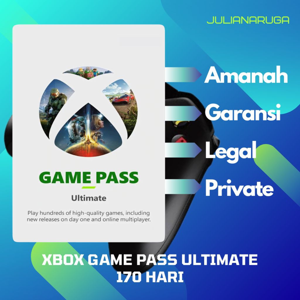 Xbox Game Pass Ultimate 170 Hari For Xbox One Xbox Series X|S PC Android [Julianaruga]
