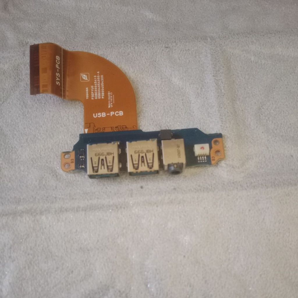 fleksibel usb laptop toshiba dynabook r73/a original