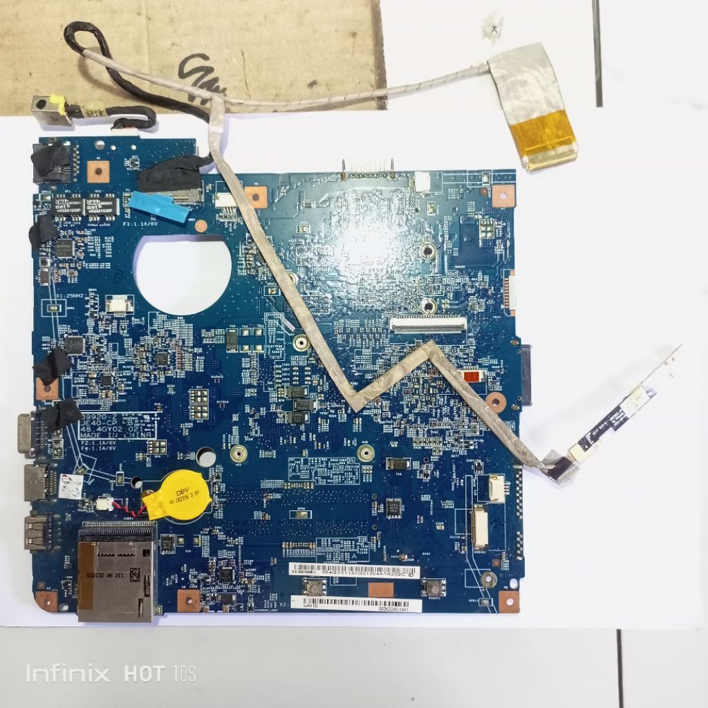 Motherboard mainboard mesin acer aspire 4741 series 4741z 4741g intel core i3 code je40-cp mb ori