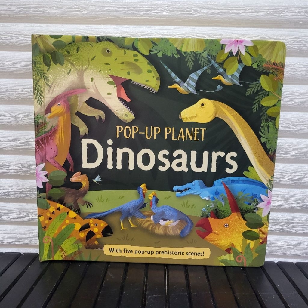BIG BAD WOLF BOOKS • POP-UP PLANET : DINOSAURS - BUKU IMPORT BBW