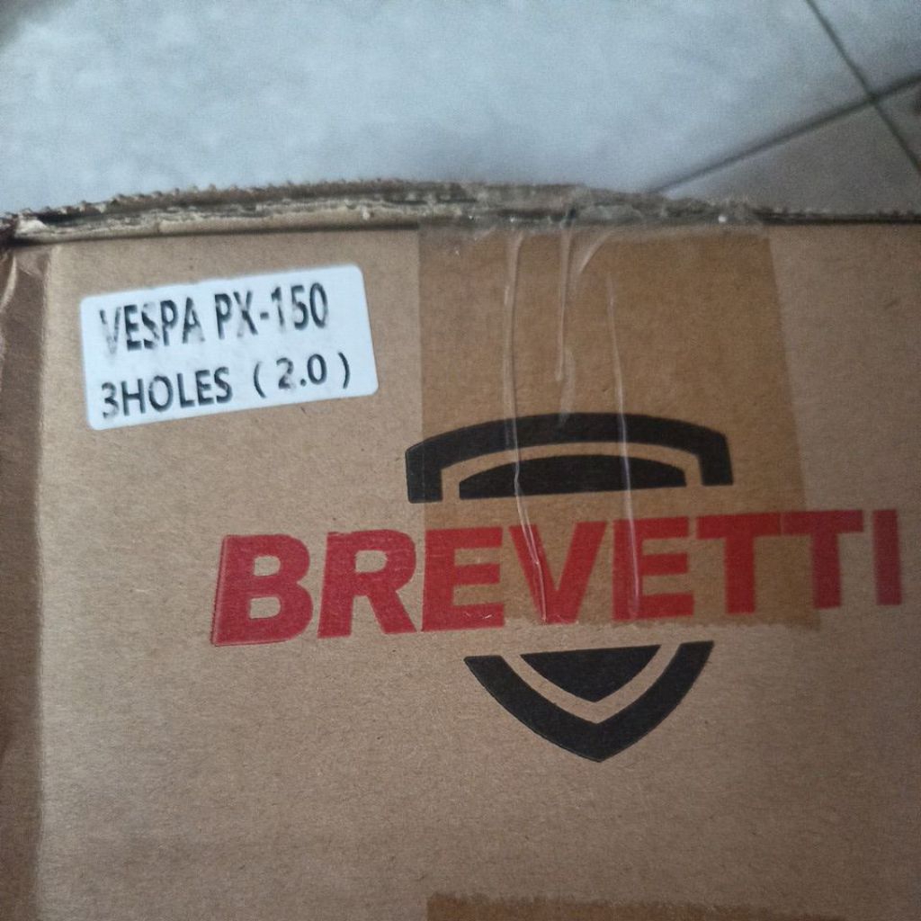 Buring vespa Excel Exlusive PX mrek brevetti,ring tipis
