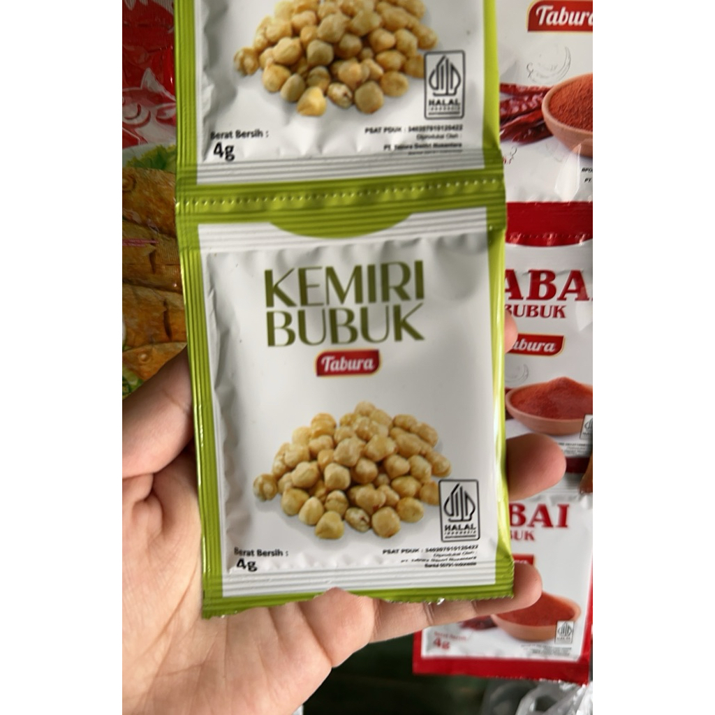 kemiri bubuk merk tabura/kemiri bubuk murah