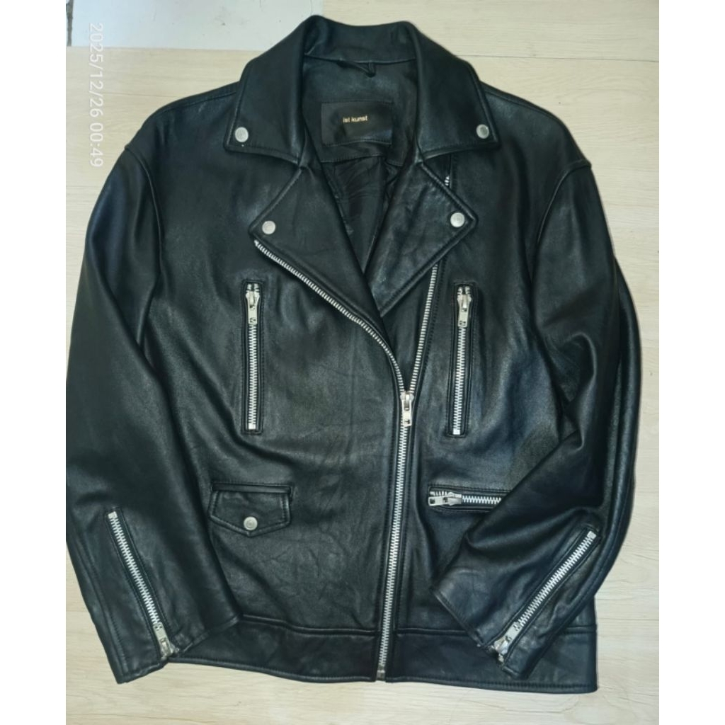 Leather Jacket IST KUNTS kulit asli domba