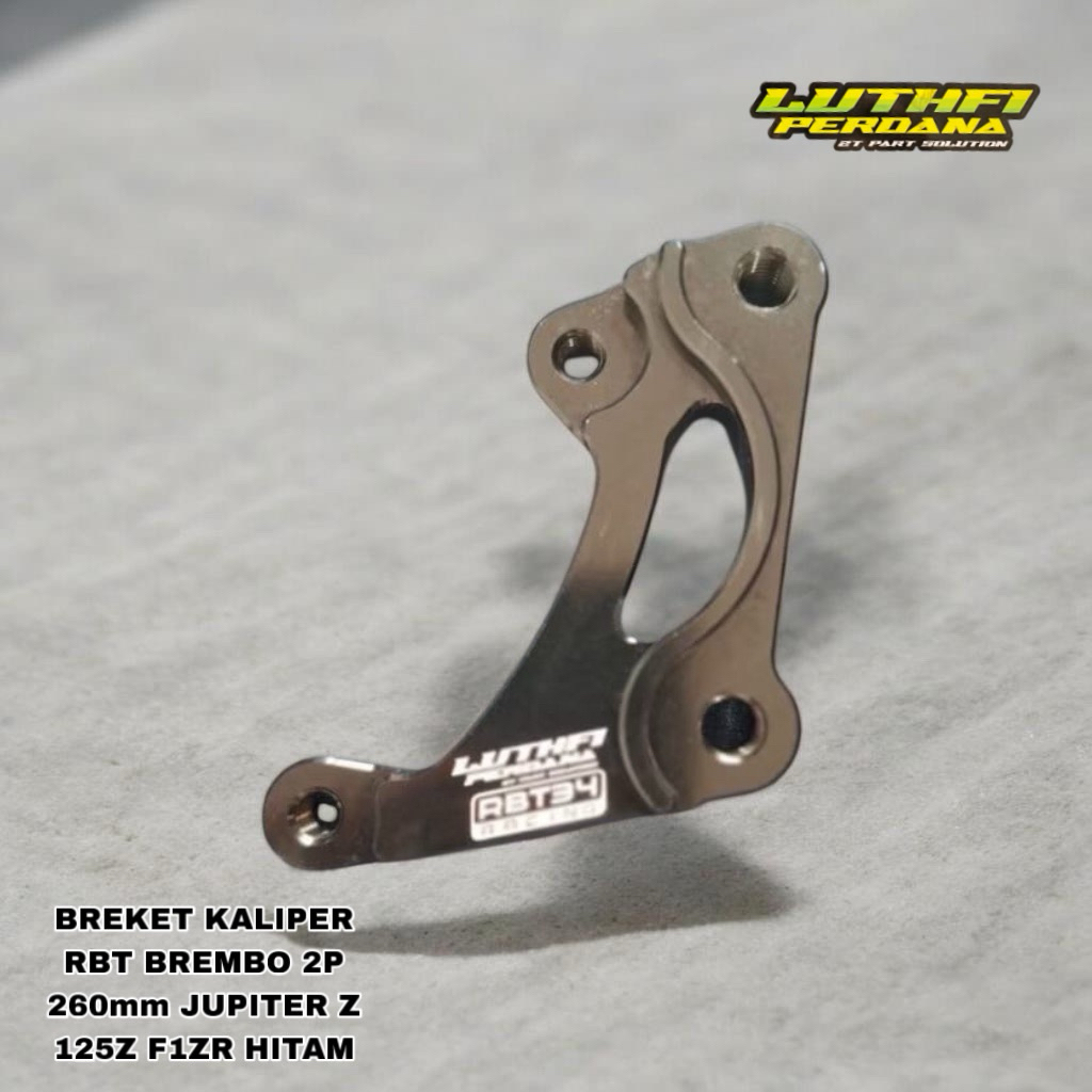 BREKET KALIPER RBT BREMBO 2P 260mm JUPITER Z 125Z F1ZR HITAM