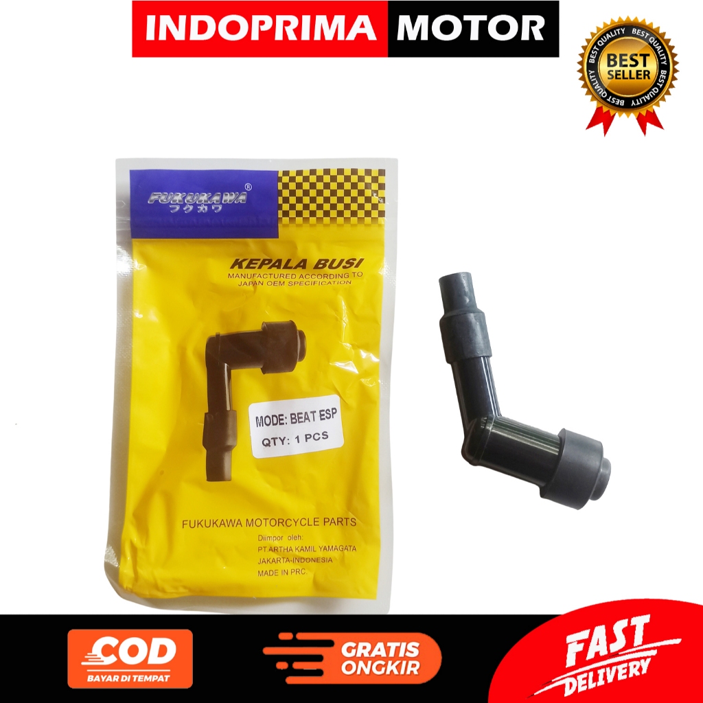 FUKUKAWA TUTUP BUSI BEAT ESP. CANGKLONG COP BUSI HONDA BEAT POP K44 K81 - DISTRIBUTOR FUKUKAWA