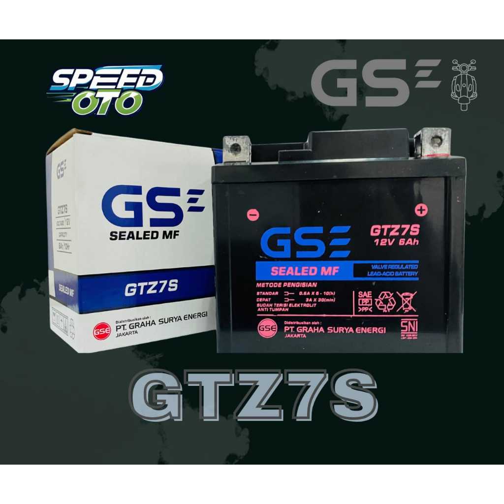 Aki Motor GSE GTZ7S Aki Kering Motor Satria FU Barong / All New Satria FU 150