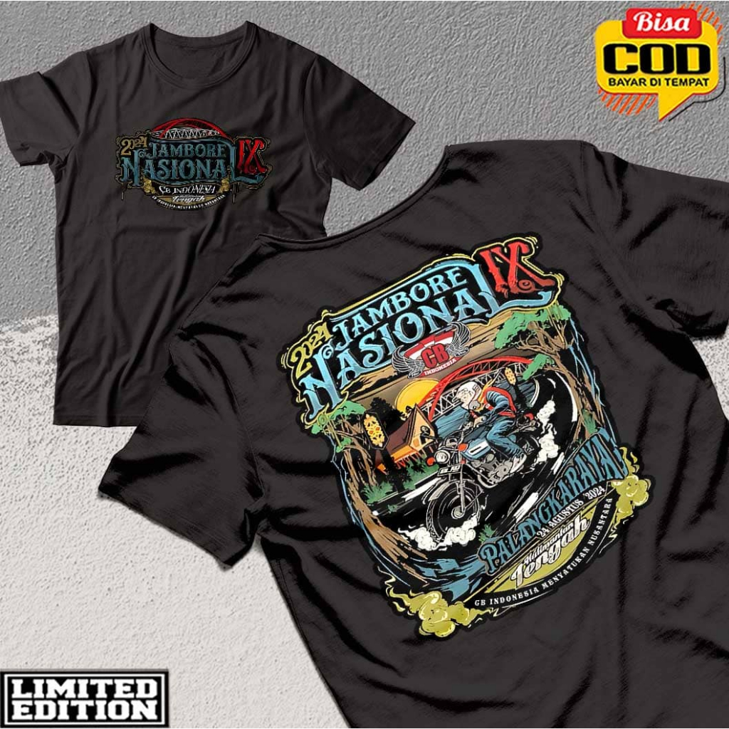 KAOS JAMNAS CB INDONESIA PALANGKARAYA KALIMANTAN TENGAH / KAOS JAMBORE NASIONAL