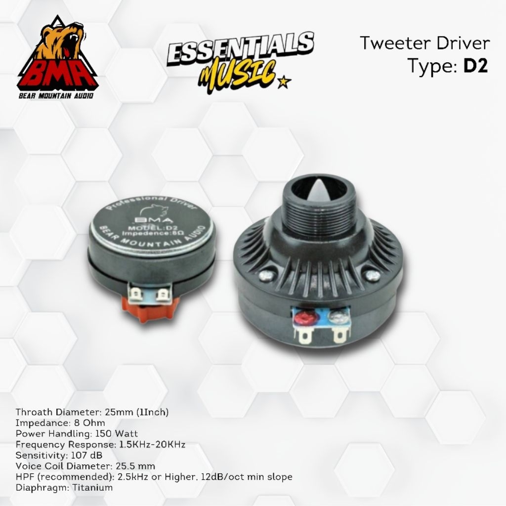 Tweeter BMA D2 original