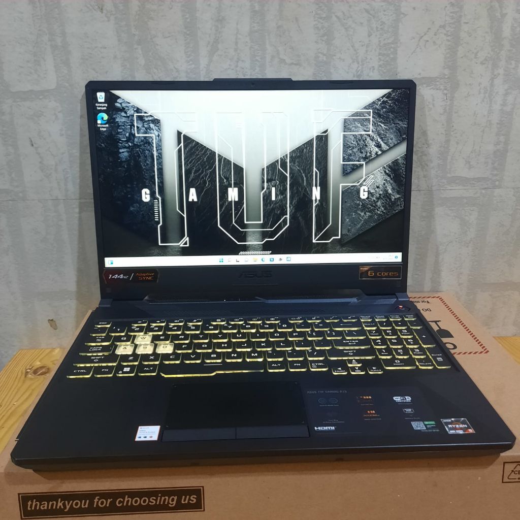 Laptop Asus TUF Gaming FA506IHRB, Amd Ryzen 5 - 4600H, ###DualVga: - Amd Radeon TM Graphics, - Nvidi