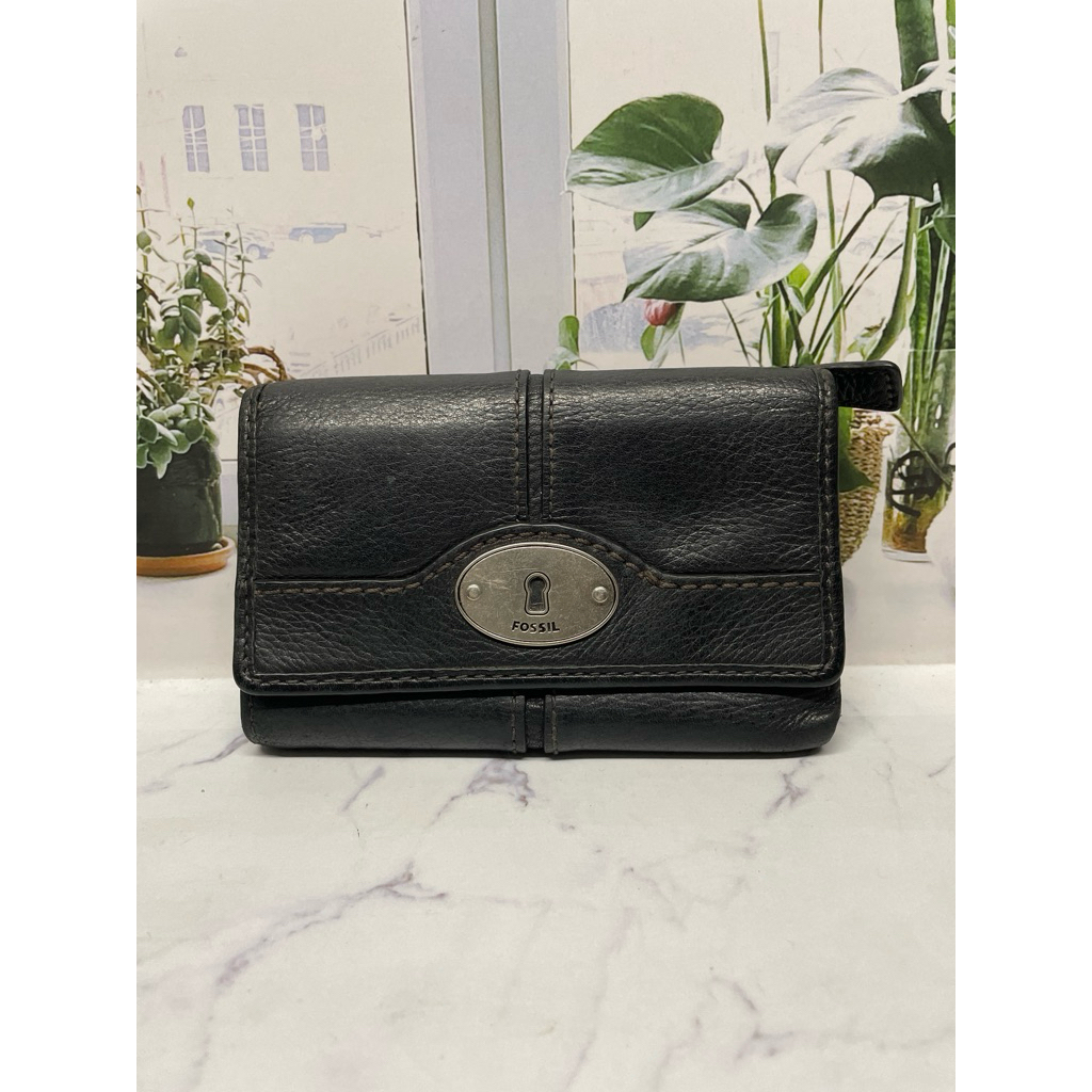 DOMPET MADOX MEDIUM HITAM OCIL