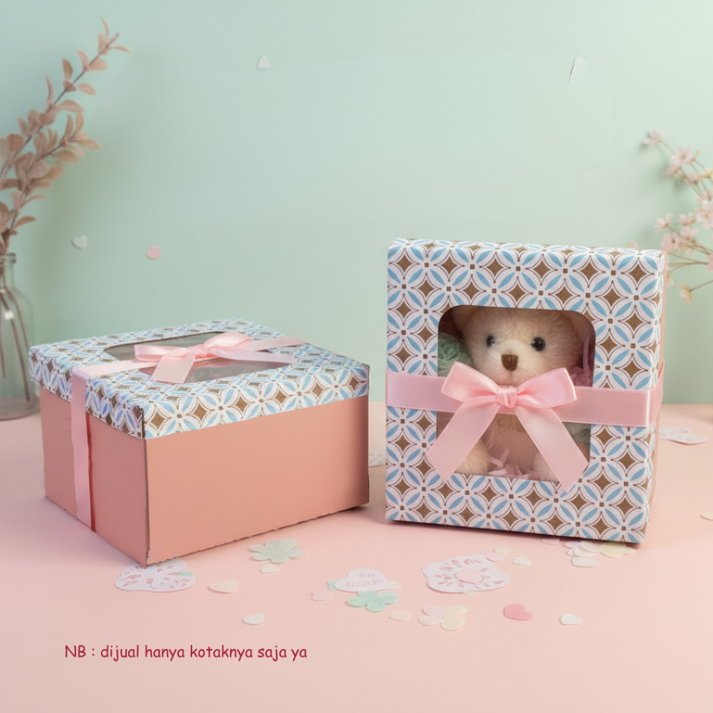 Box Hampers Gift Box Kotak Kado Ulang Tahun Set Box Aesthetic Hadiah Bungkus Kado DIY Kardus Packing