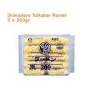 Shimadaya Mie Ramen Frozen 1kg - Taikoban Mi Ramen Basah Jepang 5pcs